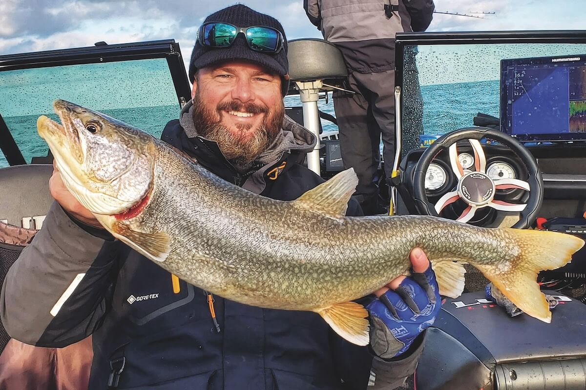 Fall Lake Trout for All at Lake Erie