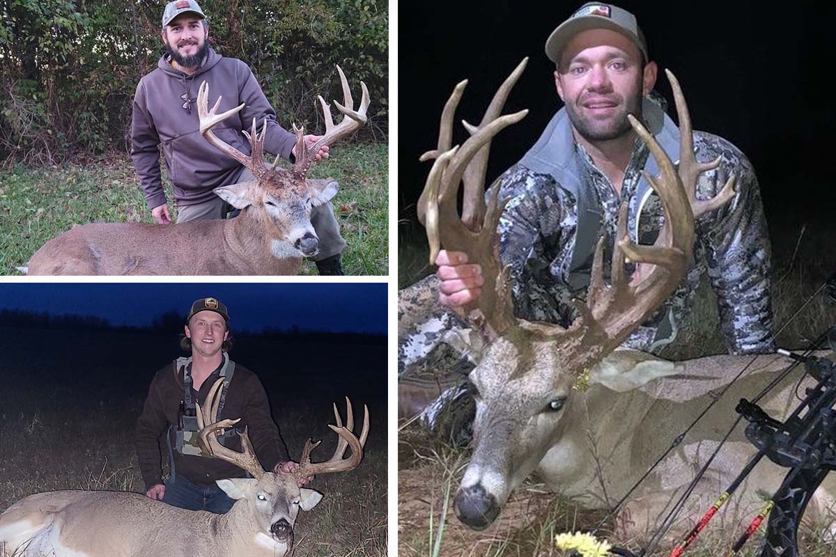 Jaw-Dropping Trio of Monster Non-Typical Bucks