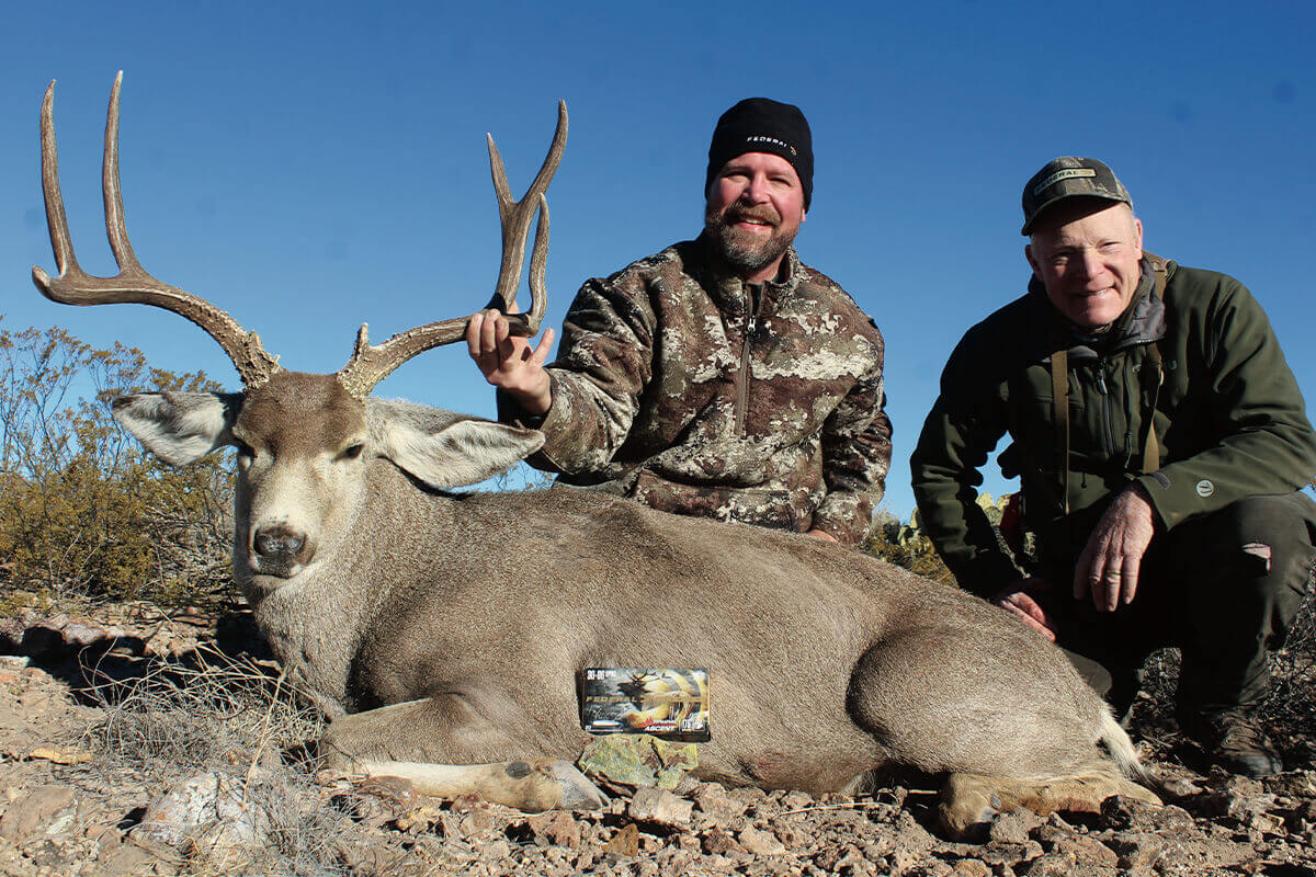A slam of North American deer. Wildlife biologist and outdoor