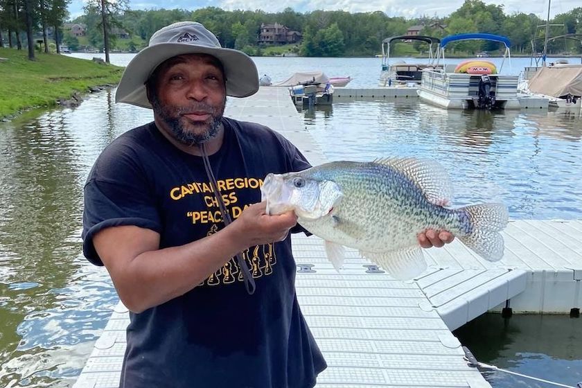 Bass-Sized Crappie, 'Tank' Smallmouth Set State Marks