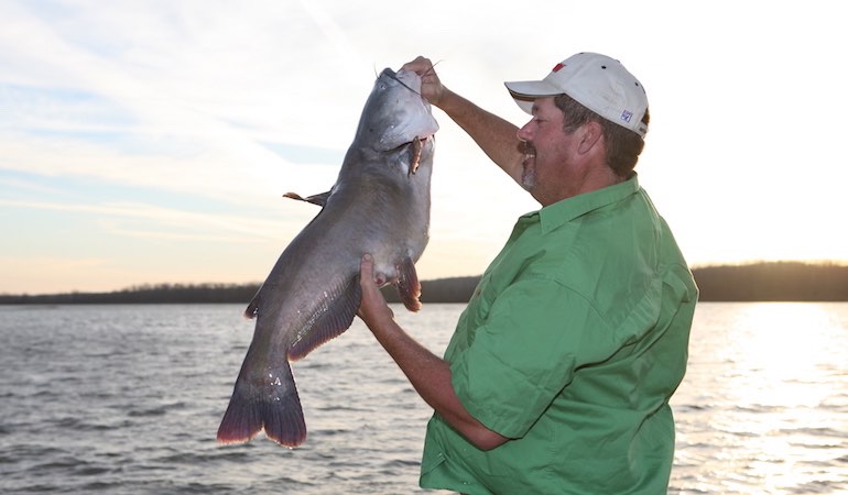 Channel Catfish Pond  Oklahoma Department of Wildlife Conservation