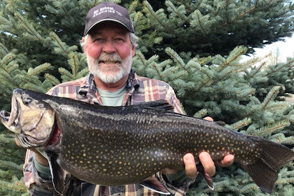 2/7/21 - 13 pound 8 ounce trout - Kerry Gayagas of Fishing