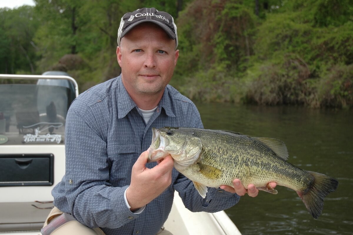 Sight Fishing for Spring Largemouth Bass with a Fly Rod