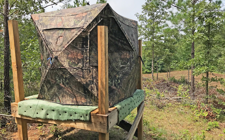 Diy deer store blind