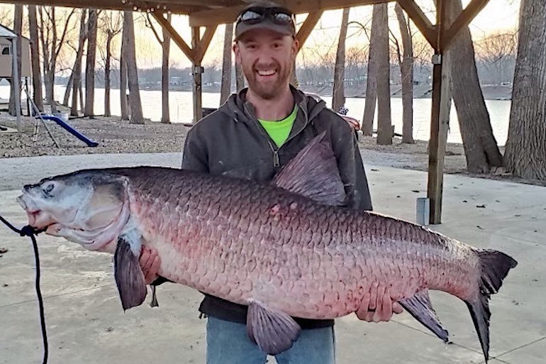 112 Pounds! Missouri Angler Catches Invasive Species Nobody Likes