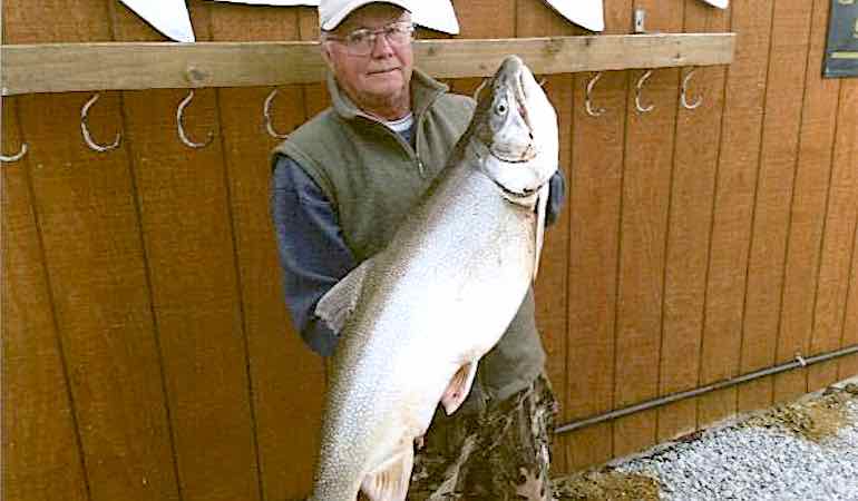 No Kidding: Angler Smashes Record for Lake Trout