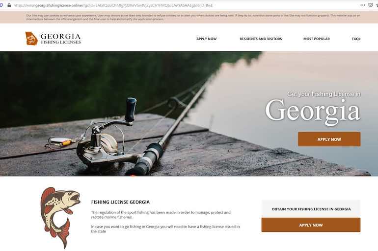 States Warn of Online Fishing License Scam