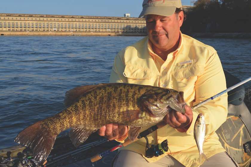 Chasing Tailrace Trophies at South's Top Smallmouth Lake