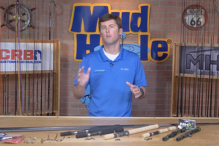 Build a Truly Custom Rod with CRB Color Series! - Mud Hole Tackle