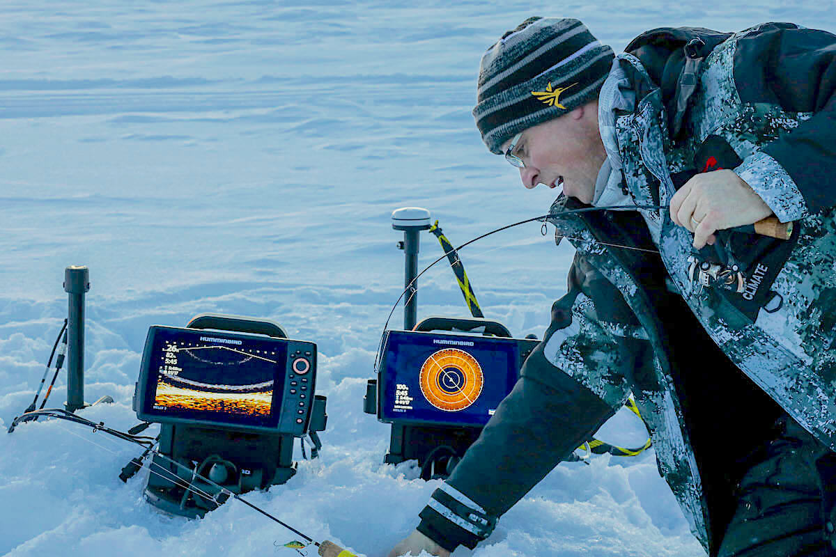 Field Tested: Humminbird ICE HELIX Ice-Fishing Bundles - Game & Fish
