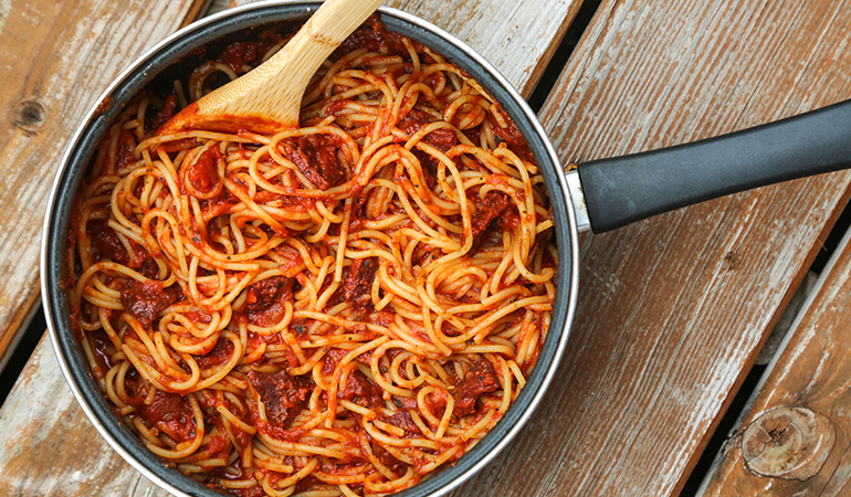 Jerky Spaghetti Recipe