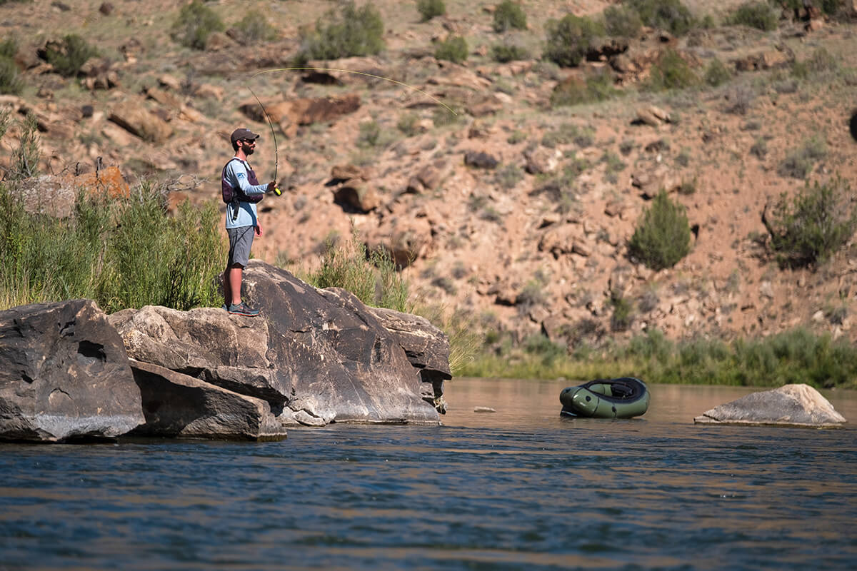 Allen Gunnison Fishing Backpack