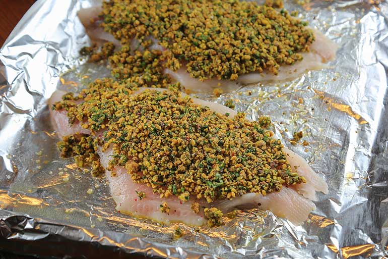 Pistachio-Crusted Catfish Recipe