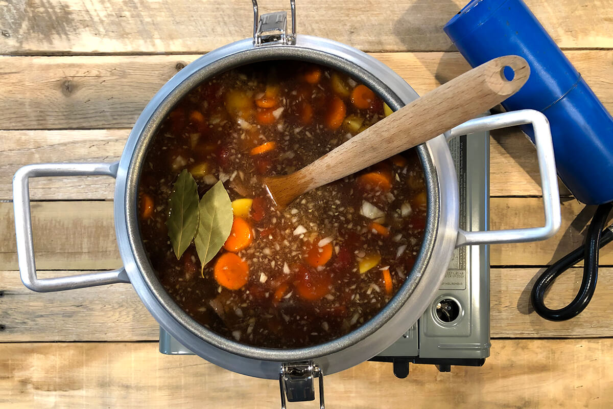 CanCooker Camp Stew Recipe 