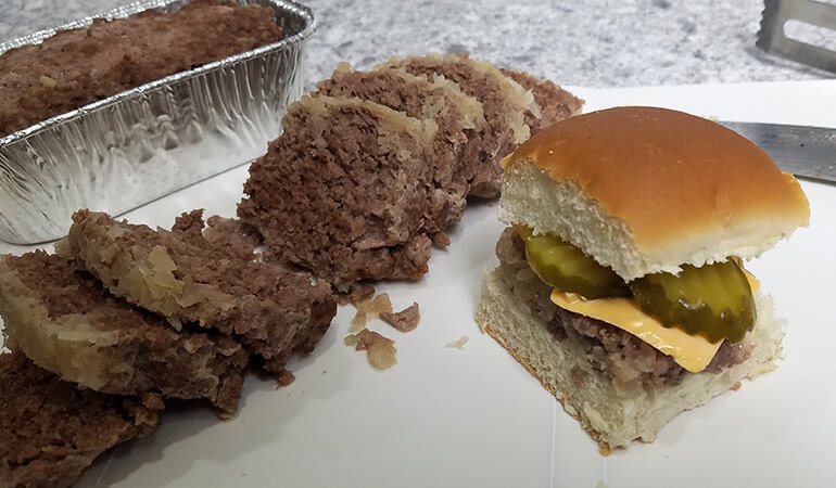 Venison ‘White Castle’ Burgers in a CanCooker Recipe