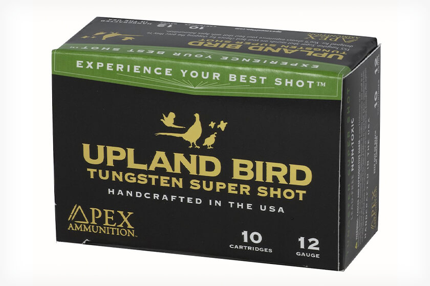 Apex Ammunition upland bird tss shotgun loads