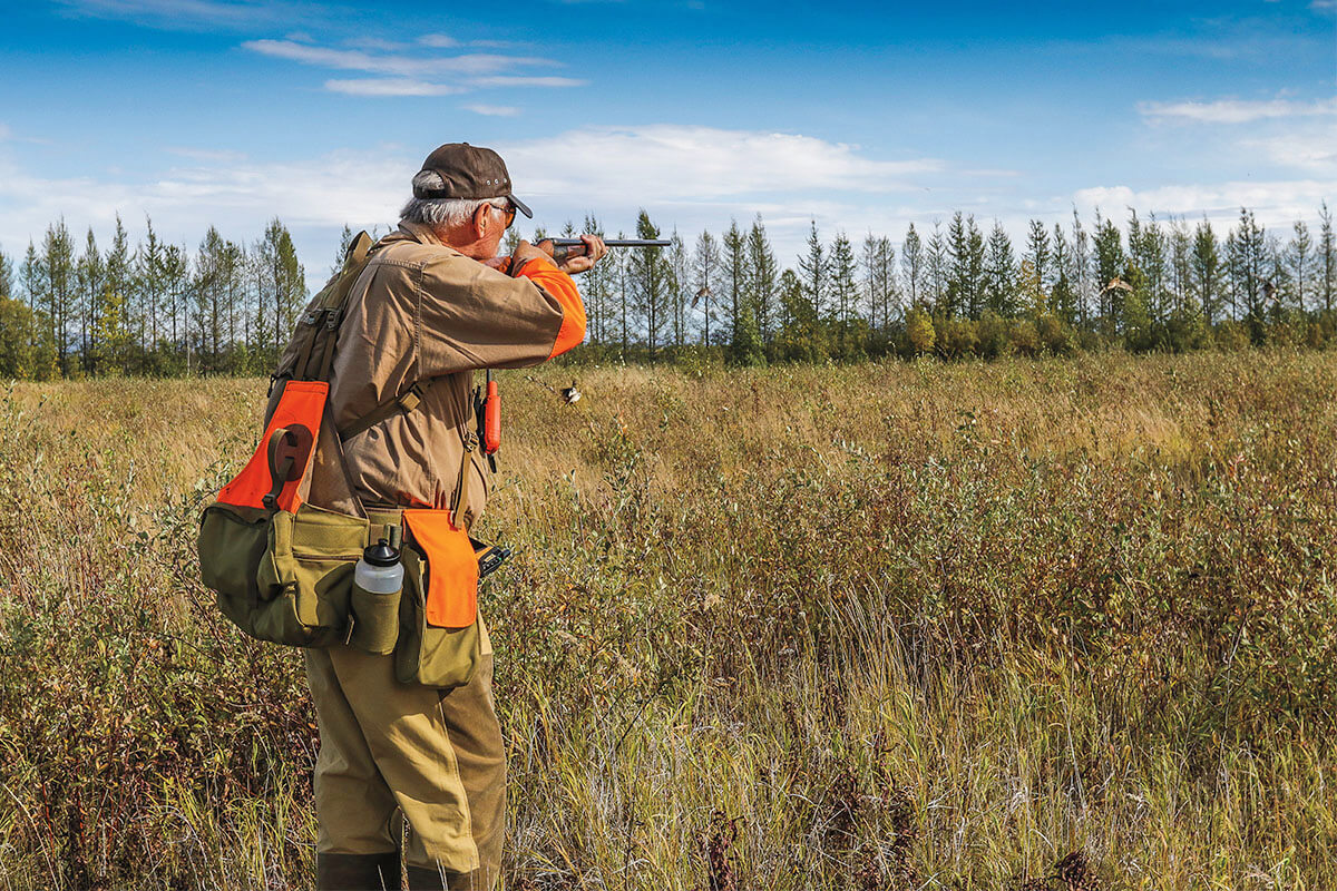 hunting for willow ptarmigan in alaska