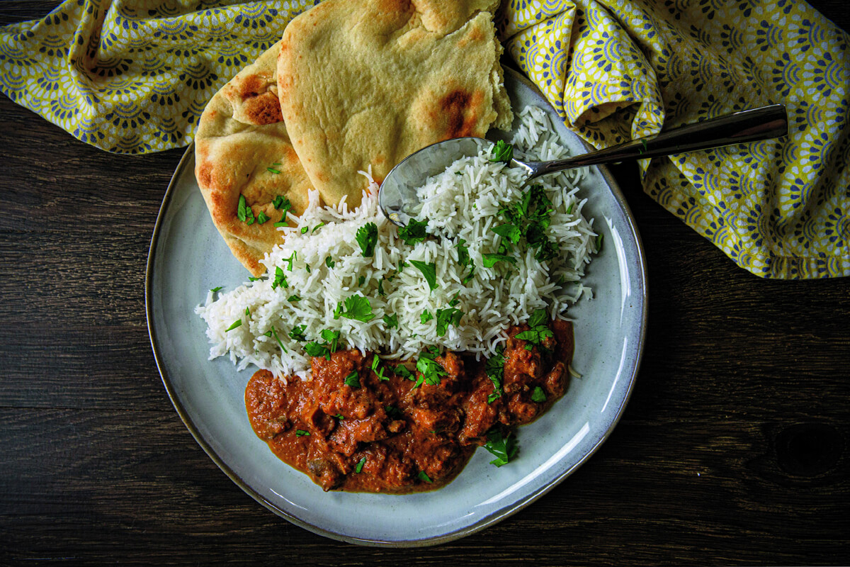 Chukar Curry with Rice Recipe