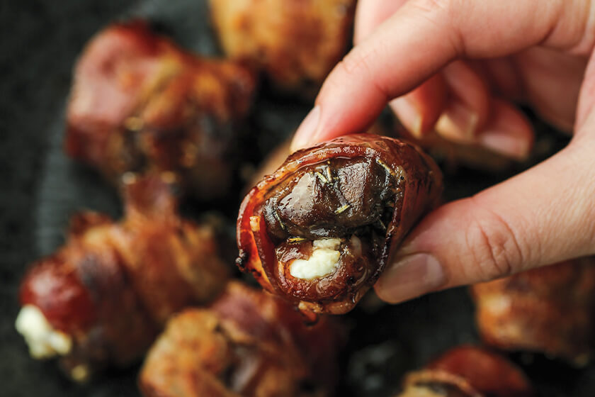 Grouse Poppers & Dates Recipe