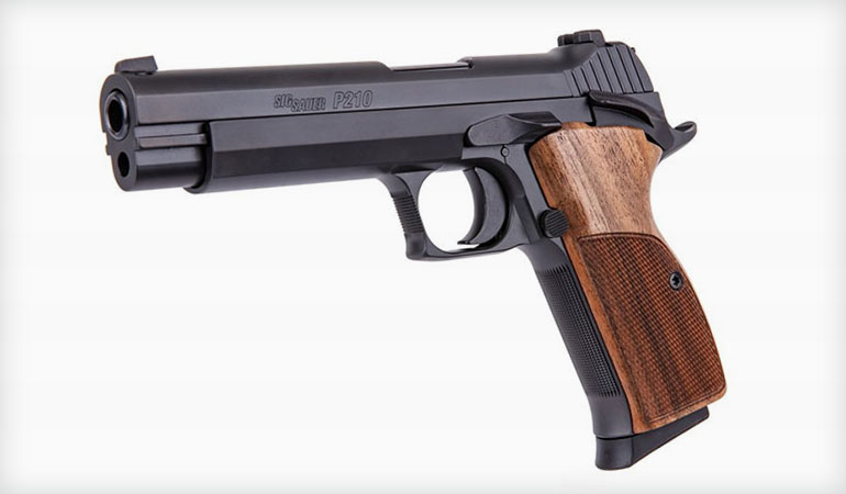SIG's Legendary, American Made, P210 Standard Pistol