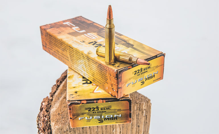 Fusion MSR .223 Hunting Ammo 62-grain