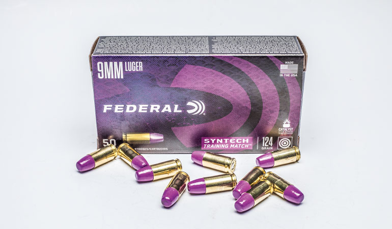 Federal Syntech Defense and Training Match Pistol Ammo - Guns and Ammo