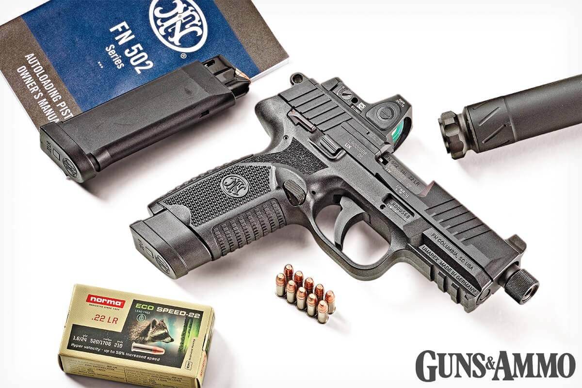 FN 502 Tactical .22 LR Pistol: Full Review - Guns and Ammo