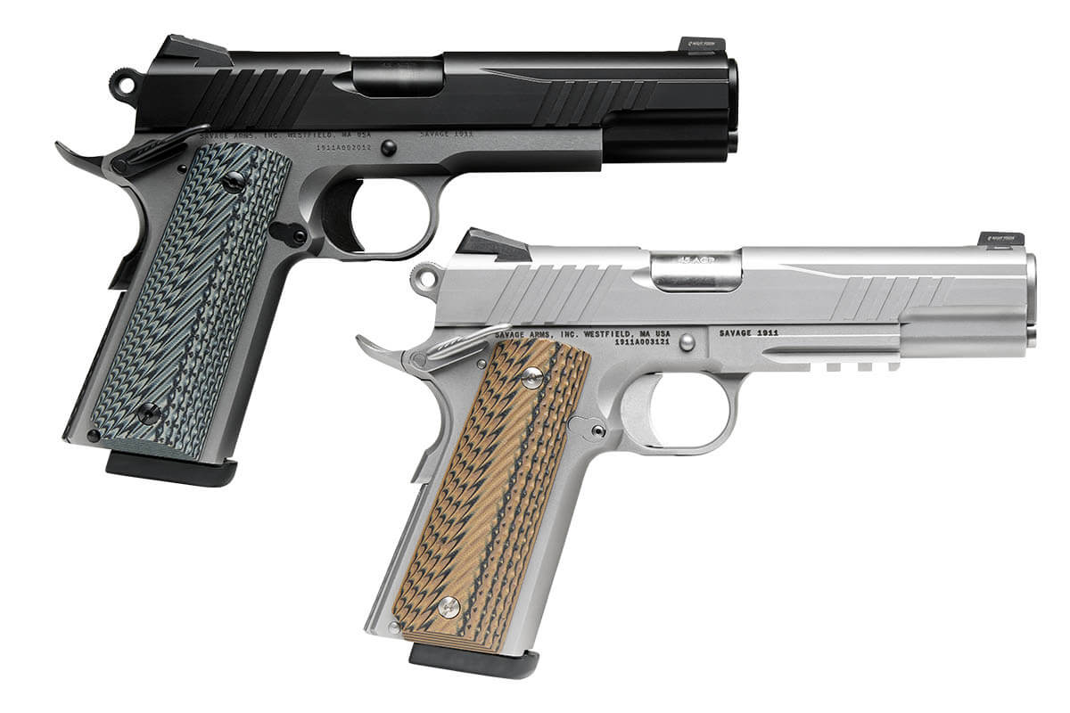 Savage Launches New 1911 Pistol Family in .45 ACP and 9mm