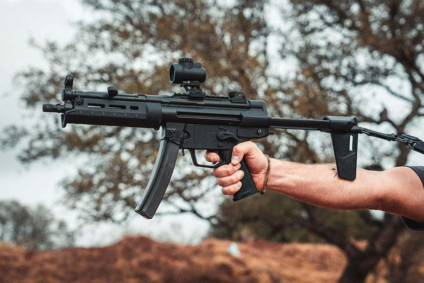 First Look: Magpul MP BSL Arm Brace for HK94/MP5 Pistols