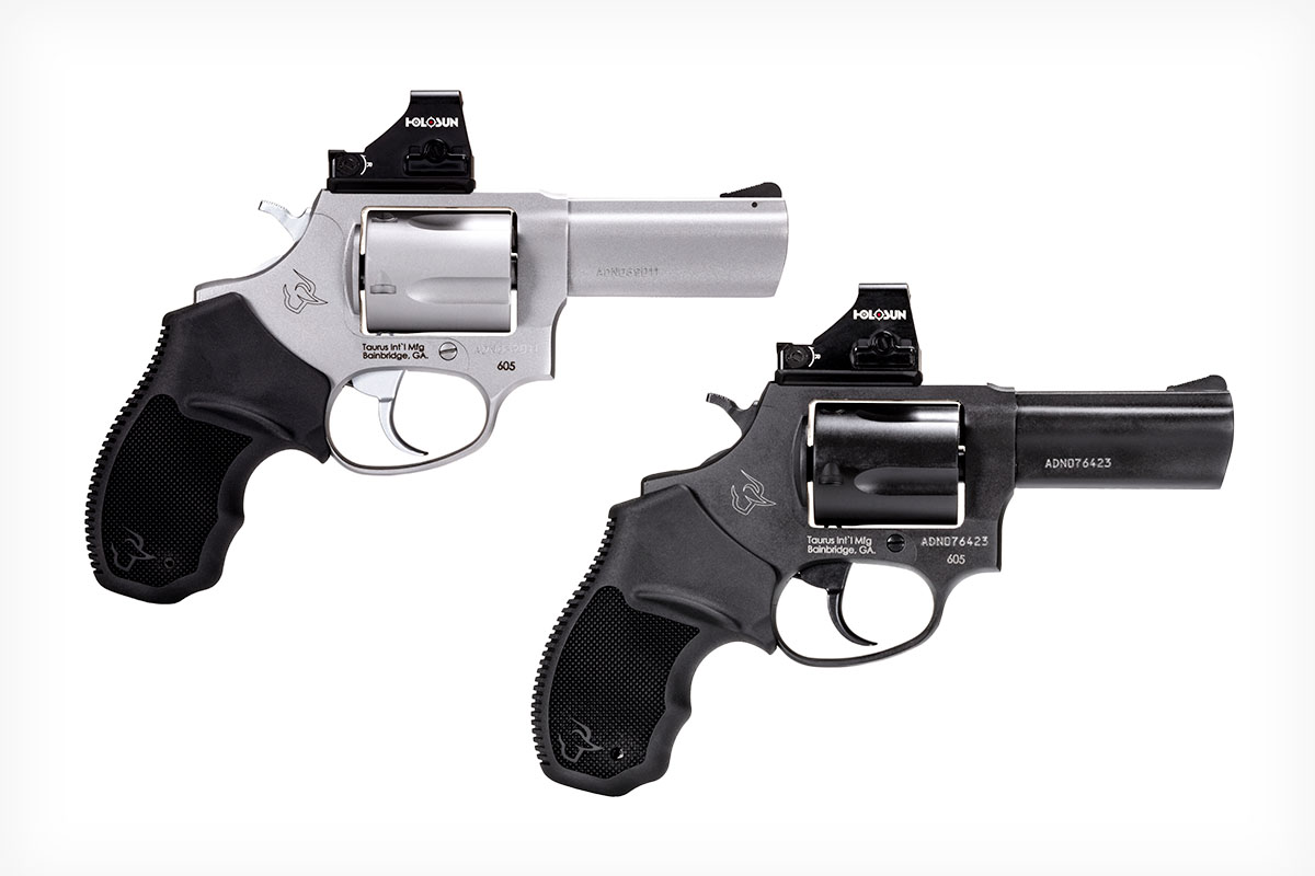 Optic-Ready Revolvers: Taurus 856 T.O.R.O .38 Spl. & 605 T.O.R.O. .357 Mag.