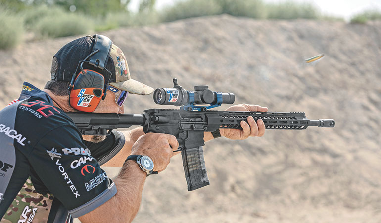 Top ARs in 3-Gun Shooting Today