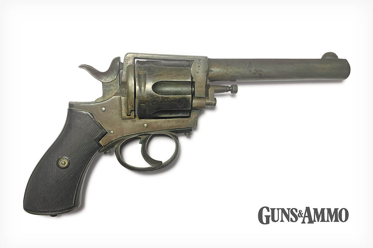 Belgian 'Frontier Army' Revolver Tried to Emulate Colt-Style Single-Action Army 