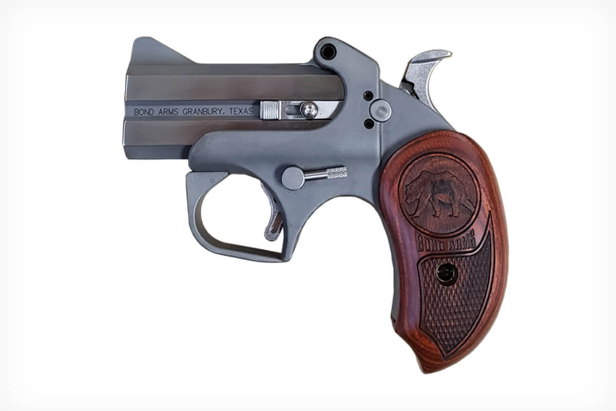 Bond Arms Adds Grizzly to the Rough Series Double-Barrel Handgun Line