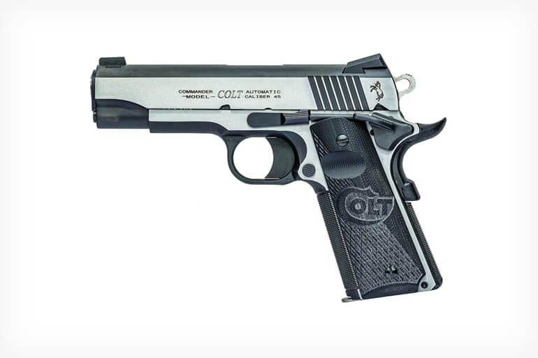 Colt Combat Elite Government .45 ACP. Series 80. Stainless Finish
