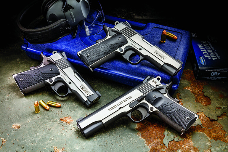 3 Colt Combat Elite 1911s: Government, Commander, and Defend - Guns and Ammo