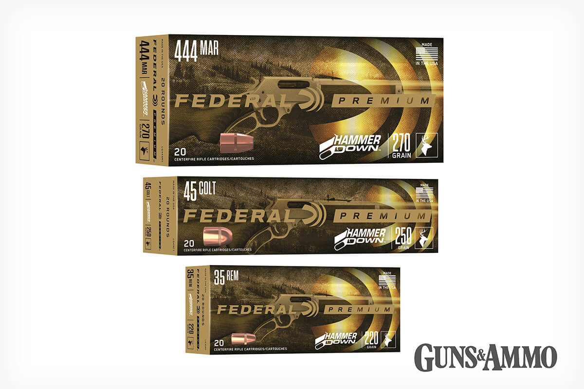 Federal HammerDown Lineup Expanded: Optimized Ammo for Lever-Action Rifles