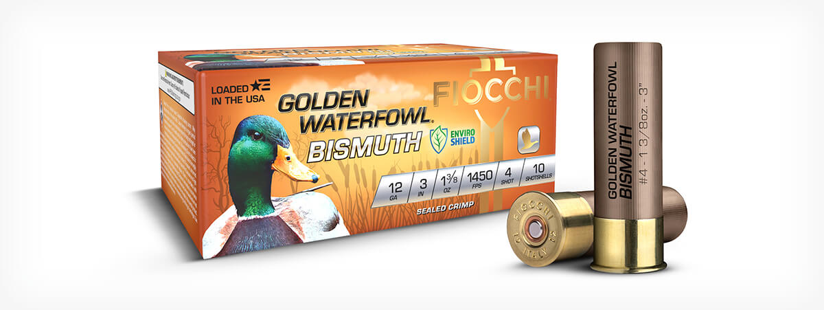 Fiocchi Golden Waterfowl Bismuth Ammunition