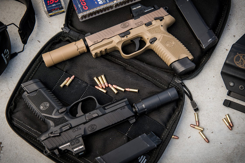 FN 502 Tactical Pistol: First Look at an Optics-Ready .22 LR