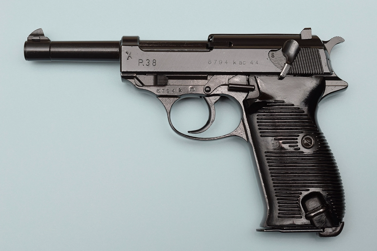 This Walther P.38 Is Missing Its Slide Marking: Was It Reblued?
