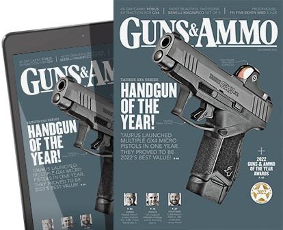 Guns and Ammo Magazine Covers Print and Tablet Versions