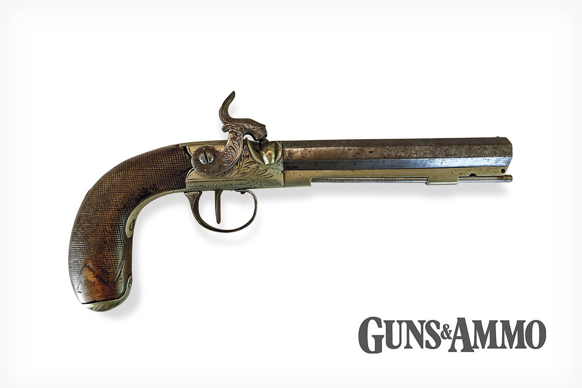 Gun Room: Birmingham 1845 to 1850 British Single-Shot Percussion Pistol