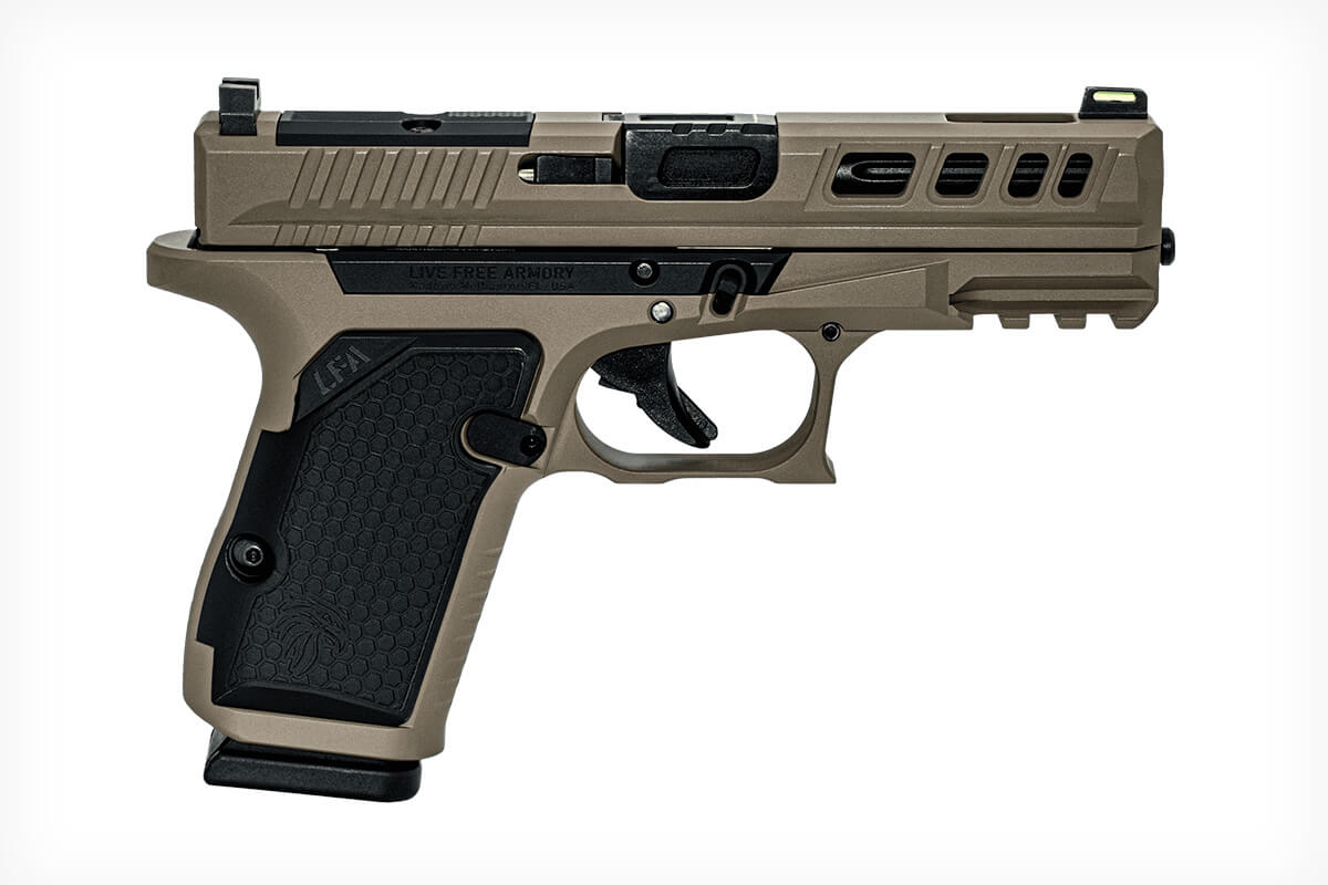 Live Free Armory AMP (Aluminum Match-Grade Pistol): New for 2022