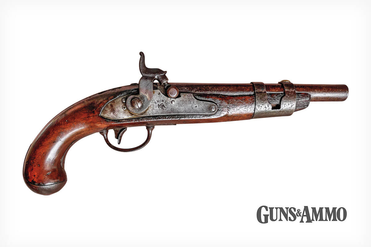 U.S. Model 1813 Flintlock Pistol Holds Value Despite Conversion to Percussion Fire
