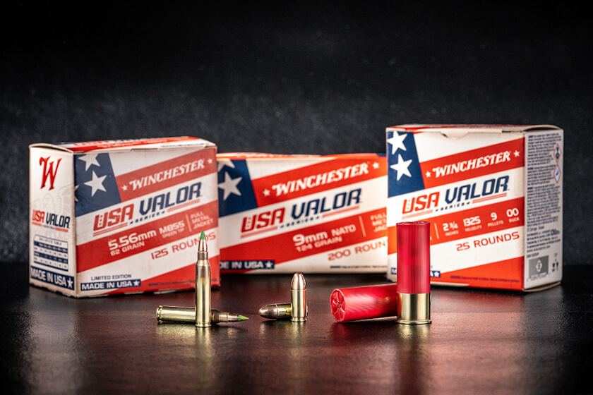 New Winchester USA Valor Limited Edition Ammo