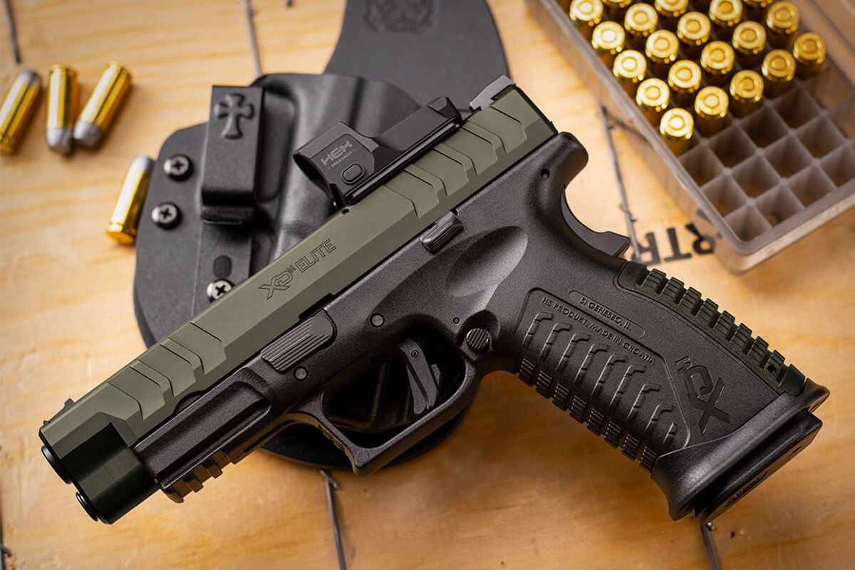 Springfield Armory OD Green 10mm XD-M Elite OSP: First Look