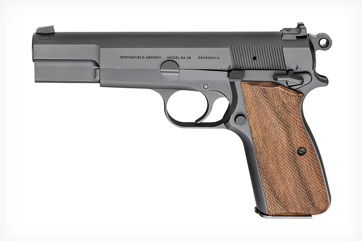 Springfield Armory SA35 9mm Pistol Improved Browning HiPo Handguns