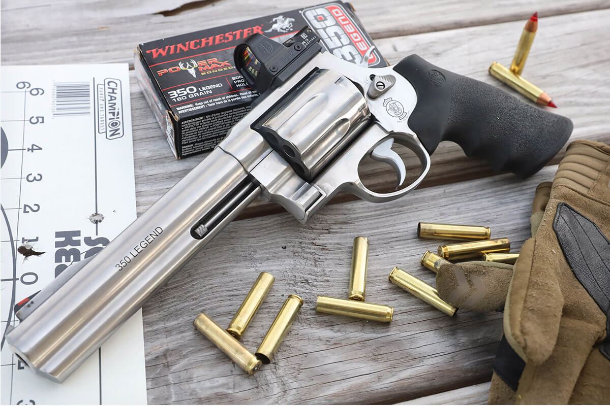 Smith & Wesson Model 350 Hunting Revolver In .350 Legend: Review