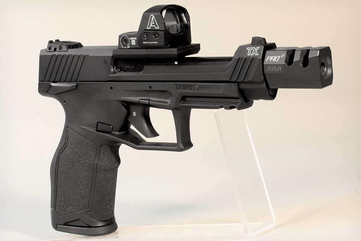 Taurus TX22 Competition SCR Semiauto 22LR Pistol Review Handguns Taurus TX22 Competition SCR Semiauto 22LR Pistol Review Handguns
