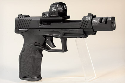 Taurus TX22 Competition SCR Semiauto .22LR Pistol: Review