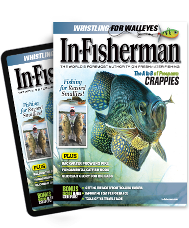 In-Fisherman Magazine Covers Print and Tablet Versions